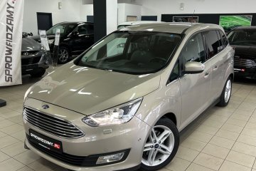 Grand C-Max 1.5 Benzyna, Niski przebieg, BiKsenon, Skóry, Hak, Clima