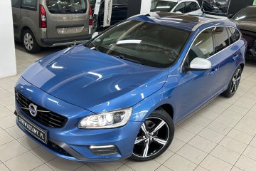 V60 R-Design 2.0 190KM, Automat, Skóry, Ksenon, KeyLessGo, 2x koła