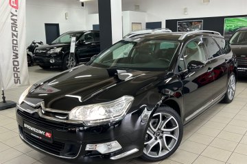 Citroen C5 Exclusive, 2.0 163KM, Navi, Tourer, Skóry, Automat, 19 cali