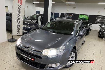 Citroen C5 Exclusive 2.0 140KM, Biksenon, Elektryka, Półskóry, Masaż