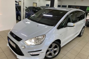 Ford S-MAX Titanium S  163KM, Nagłośnienie, Biała Perła, Kamera ,NAVI