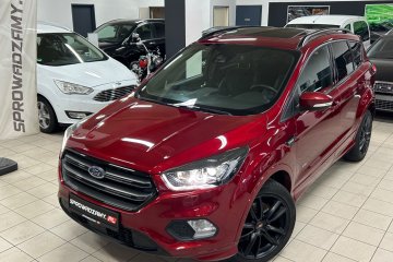 Kuga ST 2.0 182KM, 4x4, Półskora, BiXenon, panorama, bezwypadkowa, ASO